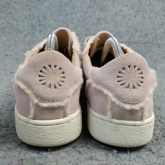 Ugg Australia Alix Spill Seam Womens Size 7 Shoes Pink Suede Leather Seashell - Picture 10 of 14